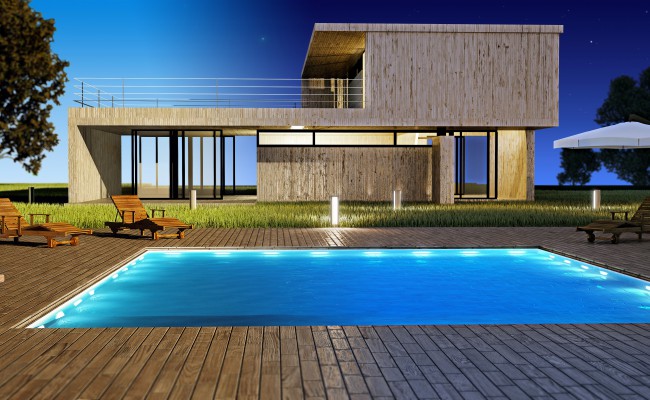 Day and Night Modern house